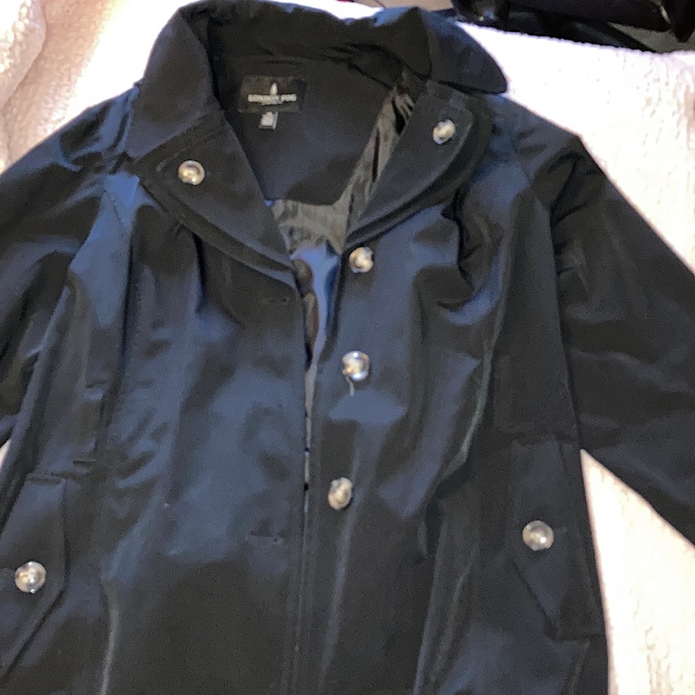 Long black coat